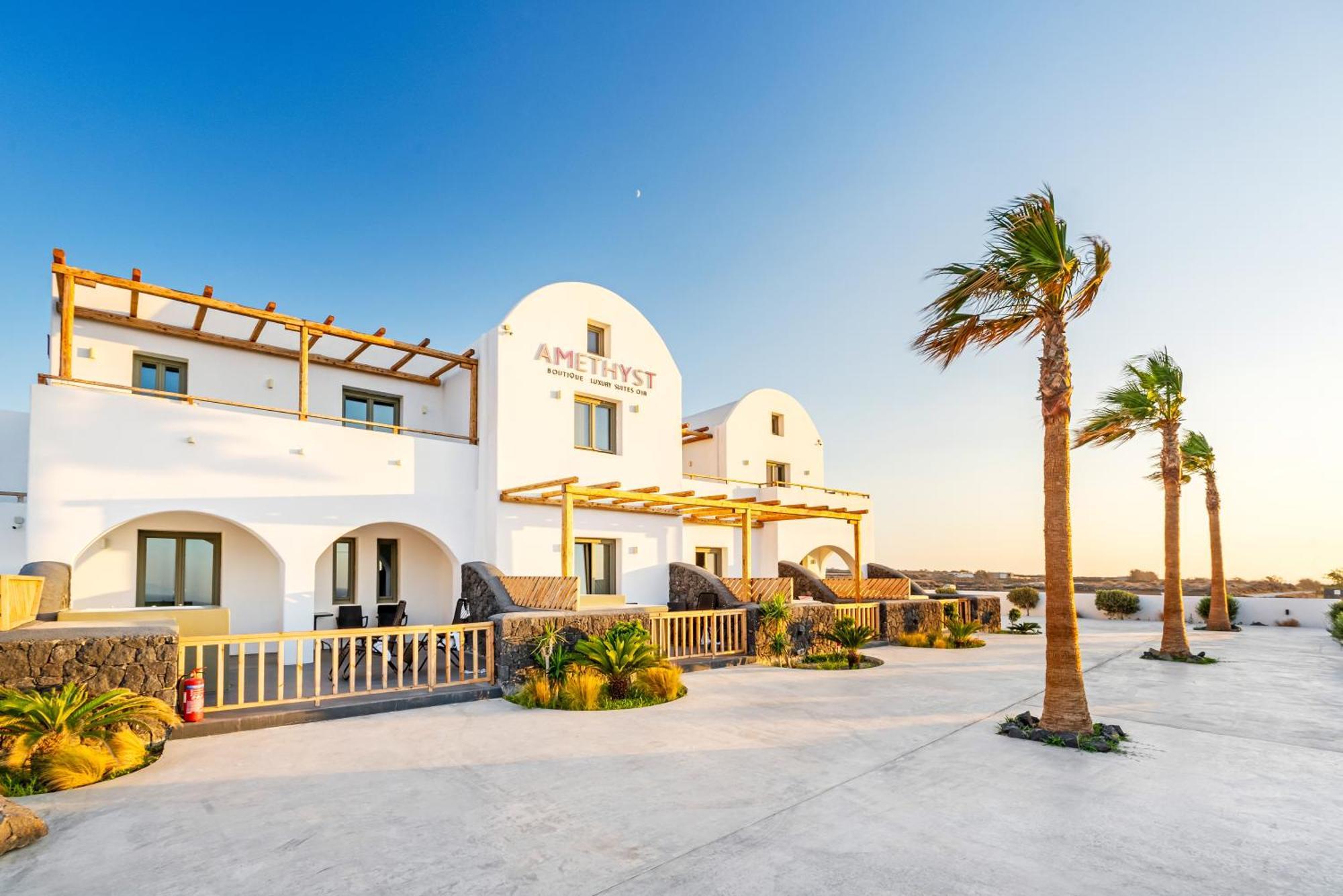 Amethyst Luxury Suites Oia Exterior foto