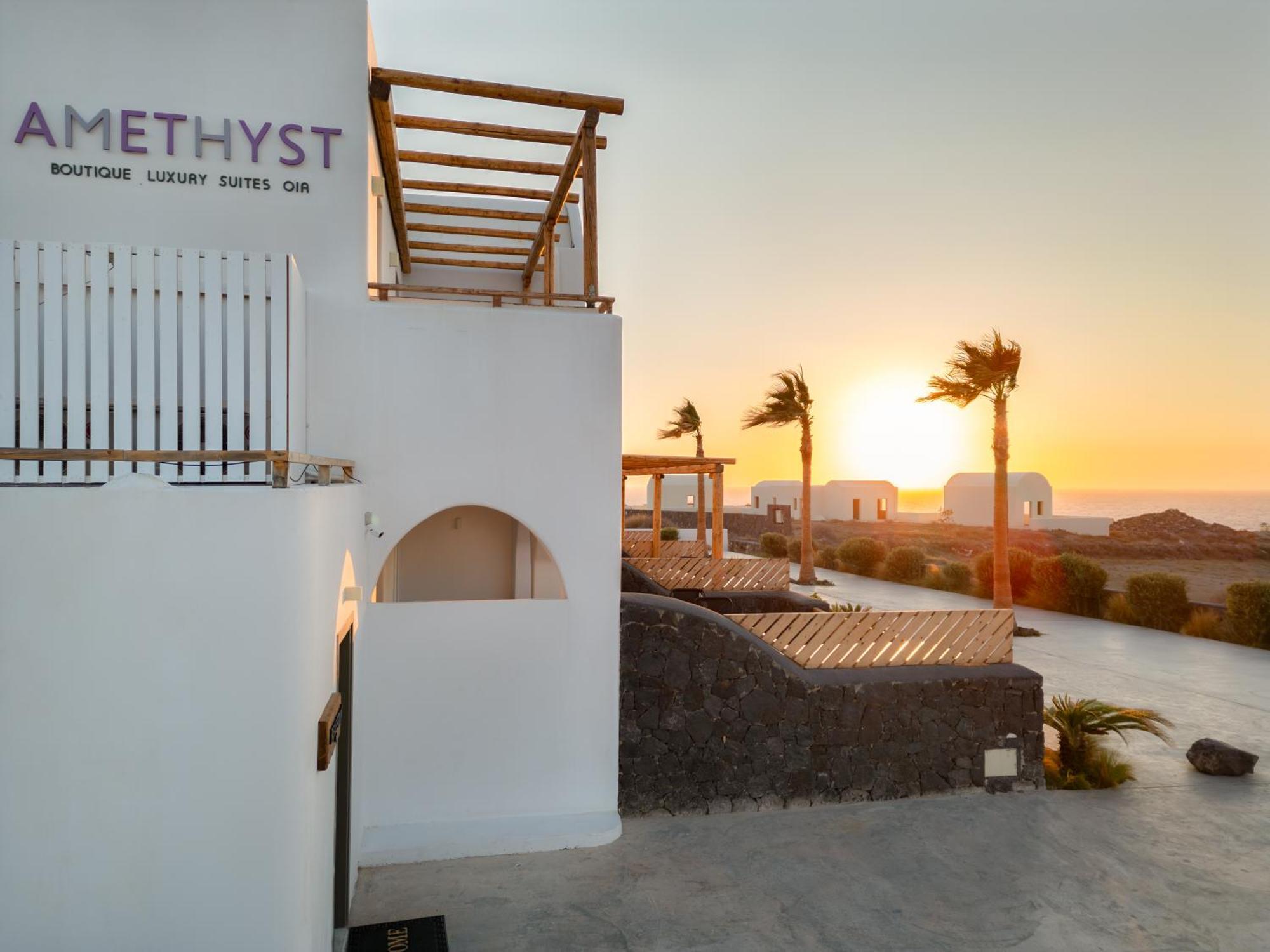 Amethyst Luxury Suites Oia Exterior foto