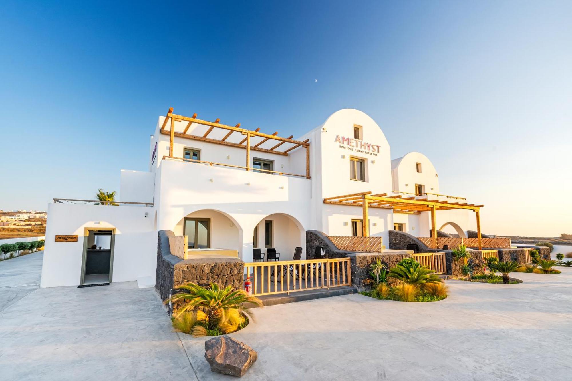 Amethyst Luxury Suites Oia Exterior foto