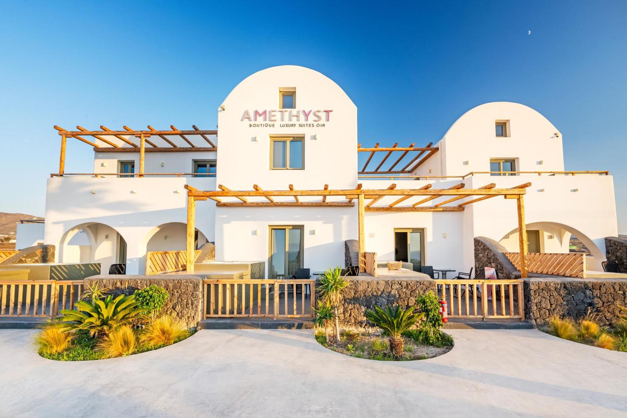 Amethyst Luxury Suites Oia Exterior foto